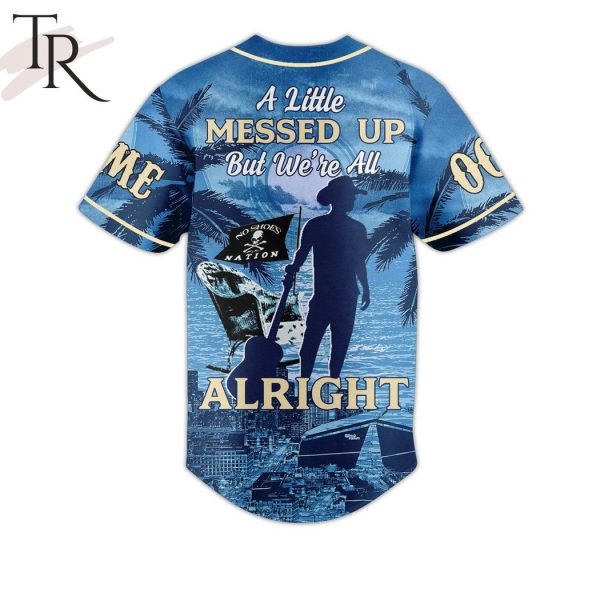 Kenny Chesney A Little Messed Up But We’re All Alright Custom Baseball Jersey