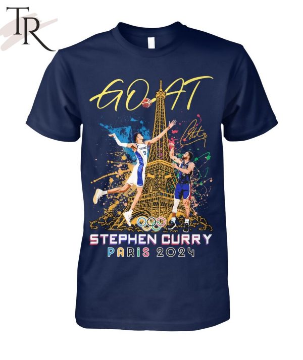 GOAT Stephen Curry Paris 2024 T-Shirt