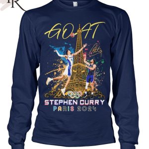 GOAT Stephen Curry Paris 2024 T-Shirt