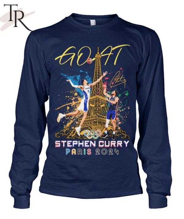 GOAT Stephen Curry Paris 2024 T-Shirt