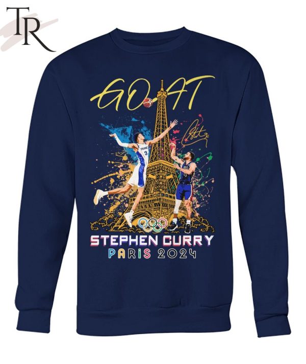 GOAT Stephen Curry Paris 2024 T-Shirt