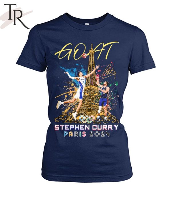 GOAT Stephen Curry Paris 2024 T-Shirt