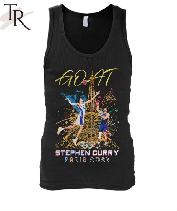 GOAT Stephen Curry Paris 2024 T-Shirt