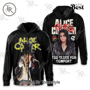 Alice Cooper Trash Too Close For Comfort Hoodie