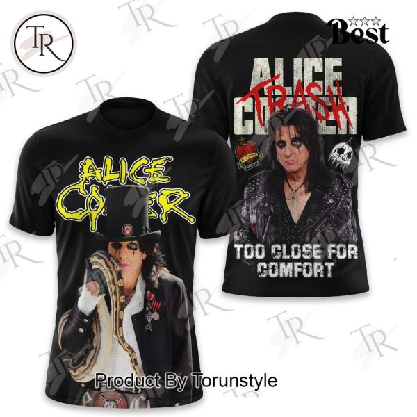 Alice Cooper Trash Too Close For Comfort Hoodie