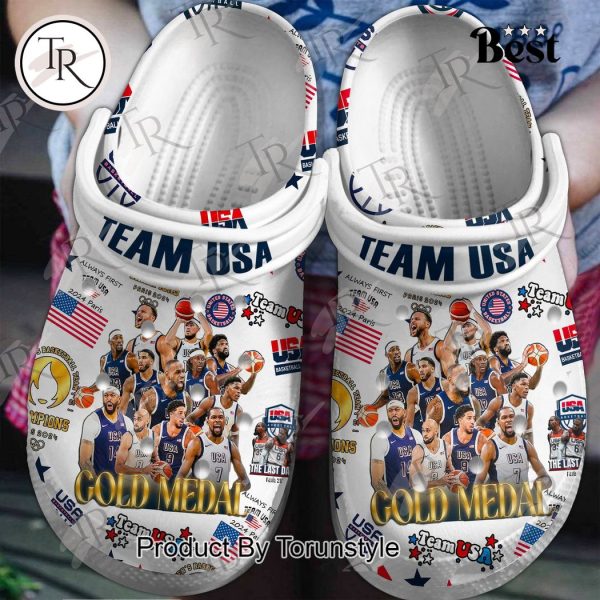 Team USA Gold Medal Crocs