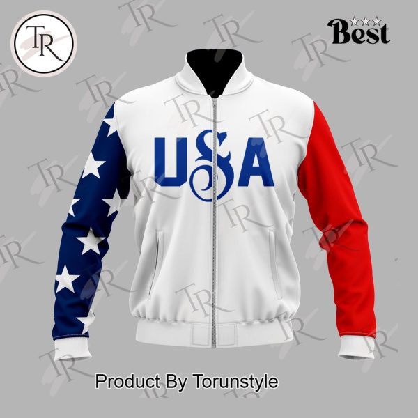 Snoop Dogg USA 2024 Olympics Baseball Jacket