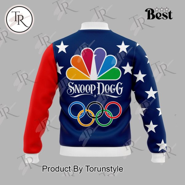 Snoop Dogg USA 2024 Olympics Baseball Jacket