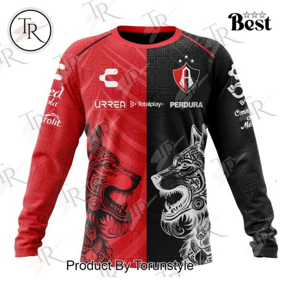 LIGA MX Atlas F.C Special 2024 Home Aztec Design Hoodie