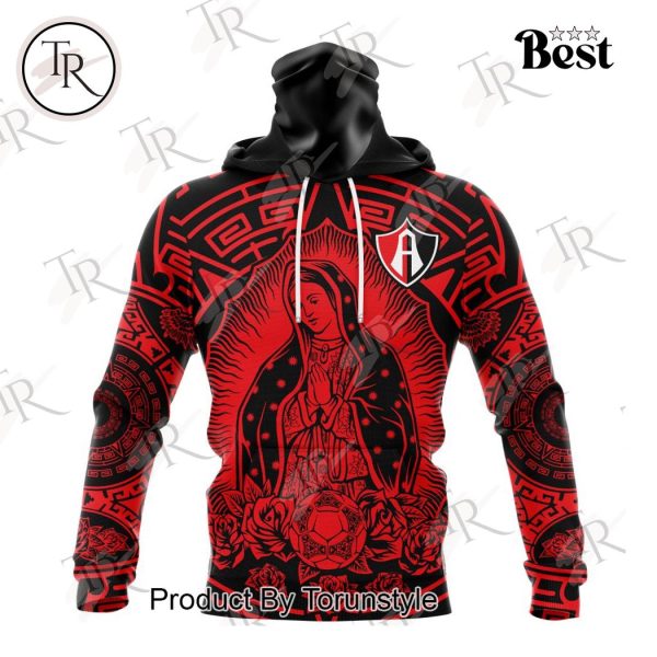 LIGA MX Atlas F.C Special Our Lady Of Guadalupe Design Hoodie