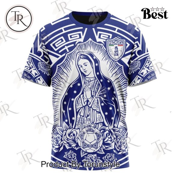 LIGA MX C.F. Pachuca Special Our Lady Of Guadalupe Design Hoodie