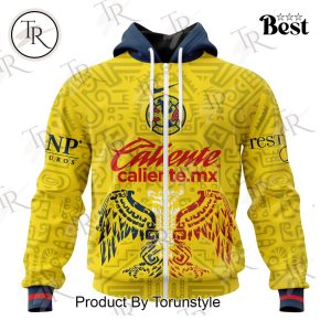 LIGA MX Club America Special 2024 Home Aztec Design Hoodie