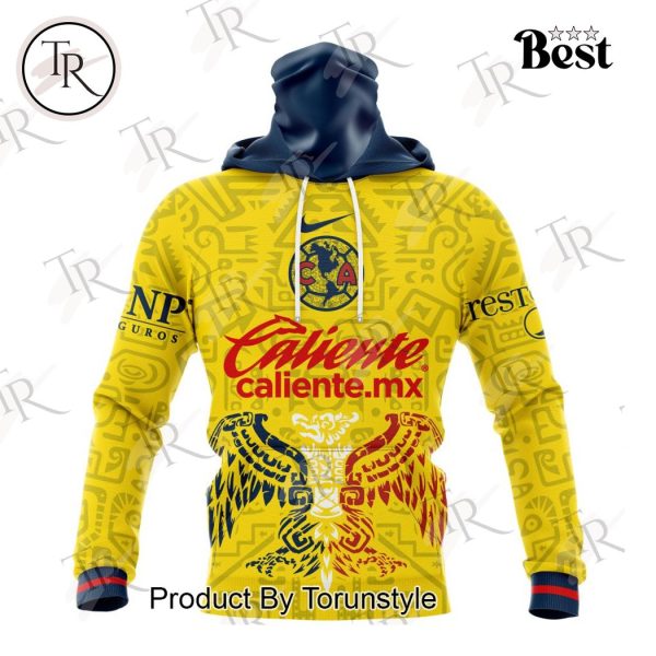 LIGA MX Club America Special 2024 Home Aztec Design Hoodie