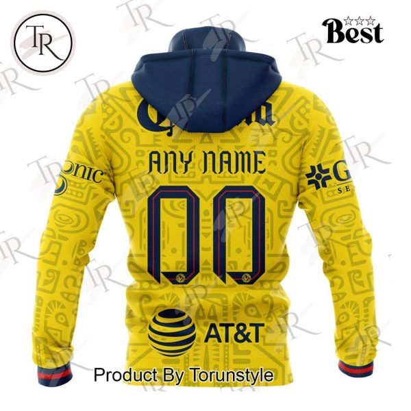 LIGA MX Club America Special 2024 Home Aztec Design Hoodie