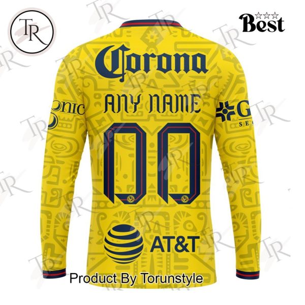 LIGA MX Club America Special 2024 Home Aztec Design Hoodie