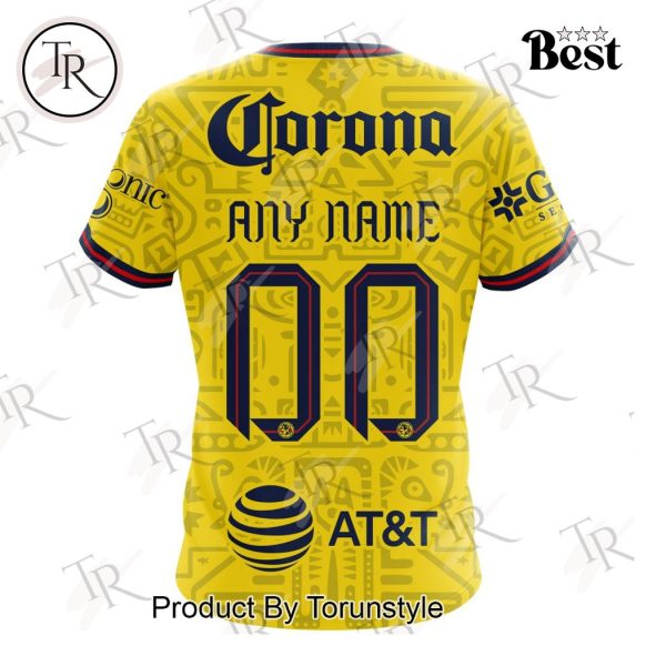 LIGA MX Club America Special 2024 Home Aztec Design Hoodie