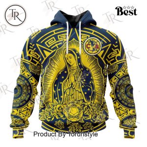 LIGA MX Club America Special Our Lady Of Guadalupe Design Hoodie