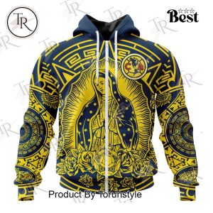 LIGA MX Club America Special Our Lady Of Guadalupe Design Hoodie