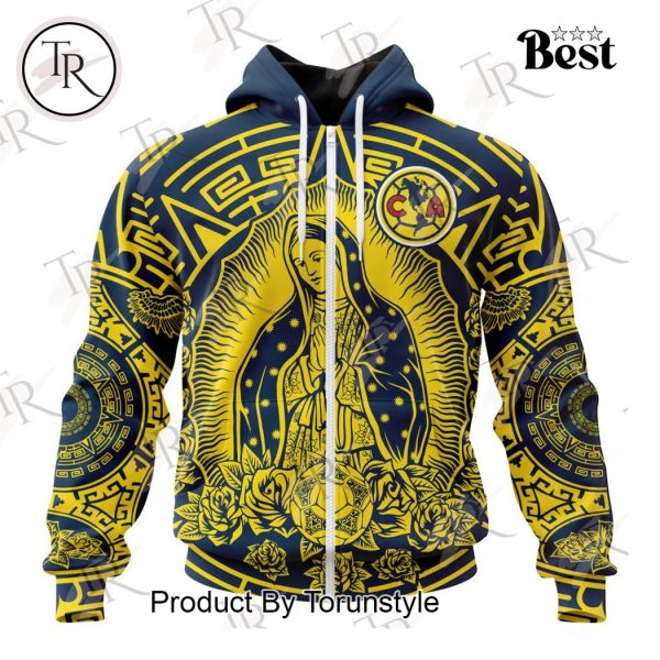 LIGA MX Club America Special Our Lady Of Guadalupe Design Hoodie