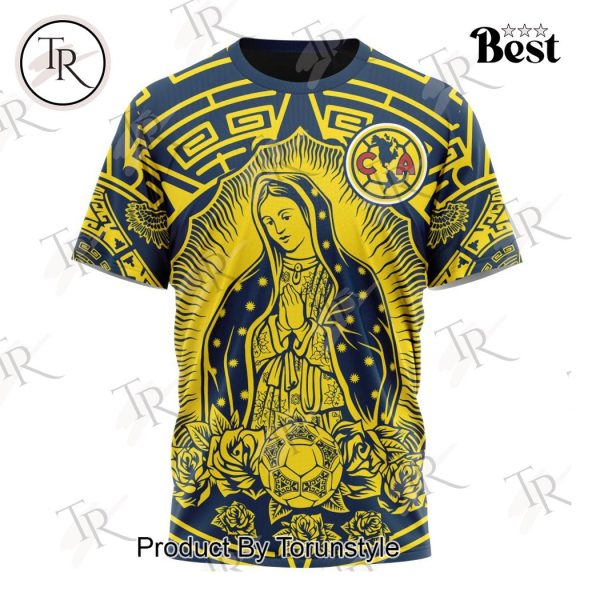 LIGA MX Club America Special Our Lady Of Guadalupe Design Hoodie