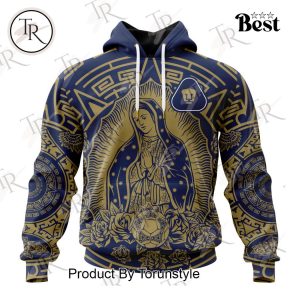 LIGA MX Pumas UNAM Special Our Lady Of Guadalupe Design Hoodie