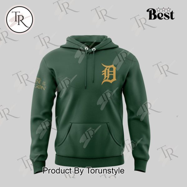 Detroit Tigers House of the Dragon Hoodie – Green