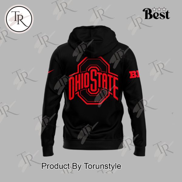 Ohio State Buckeyes Jesus Won Hoodie – Black