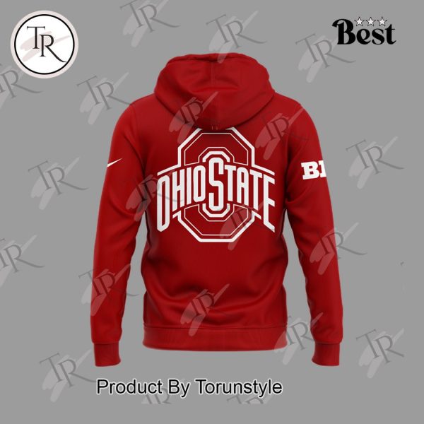 Ohio State Buckeyes Jesus Won Hoodie – Red