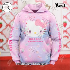 Hello Kitty 50th Anniversary 3D Unisex Hoodie