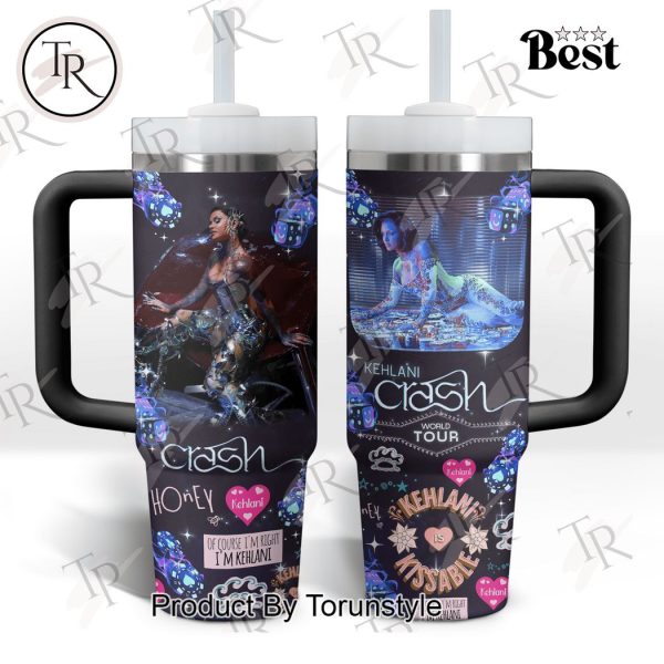 Kehlani Crash World Tour 40oz Tumbler