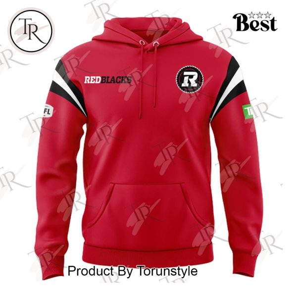 Ottawa Redblacks 10th Anniversary 2014-2024 Hoodie – Red