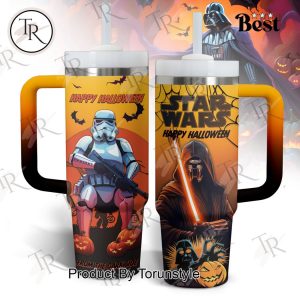 Star Wars Happy Halloween From The Dark Side 40oz Tumbler