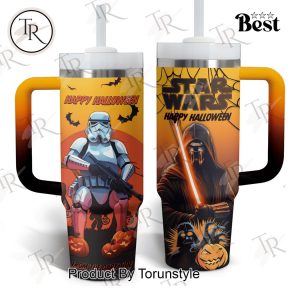 Star Wars Happy Halloween From The Dark Side 40oz Tumbler