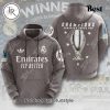 Real Madrid Champions European Super Cup 2024 Hoodie – Orange