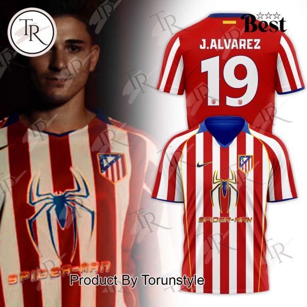 Atletico de Madrid x Spider Man Football Jersey