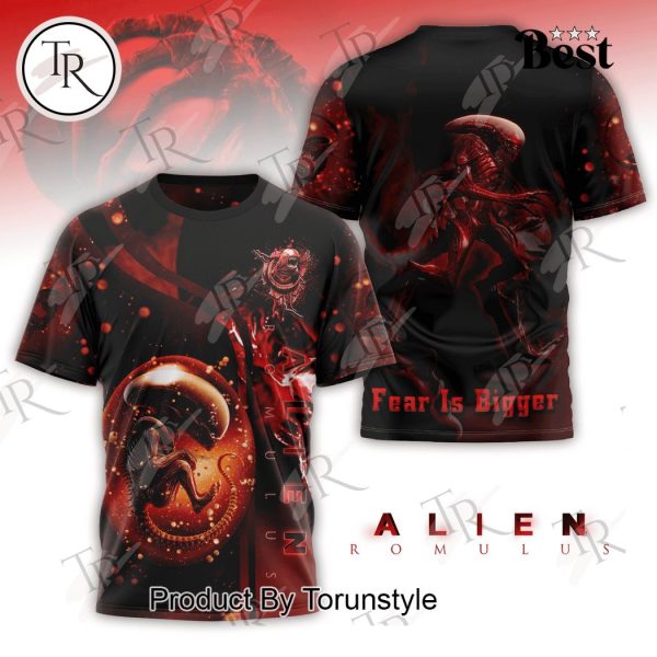 Alien Romulus Fear Is Bigger Hoodie