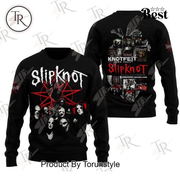 Slipknot Knotfest Iowa 2024 Hoodie