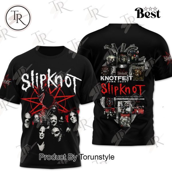 Slipknot Knotfest Iowa 2024 Hoodie