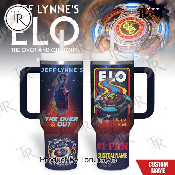 Jeff Lynne’s Elo The Over & Out Tour Custom 40oz Tumbler