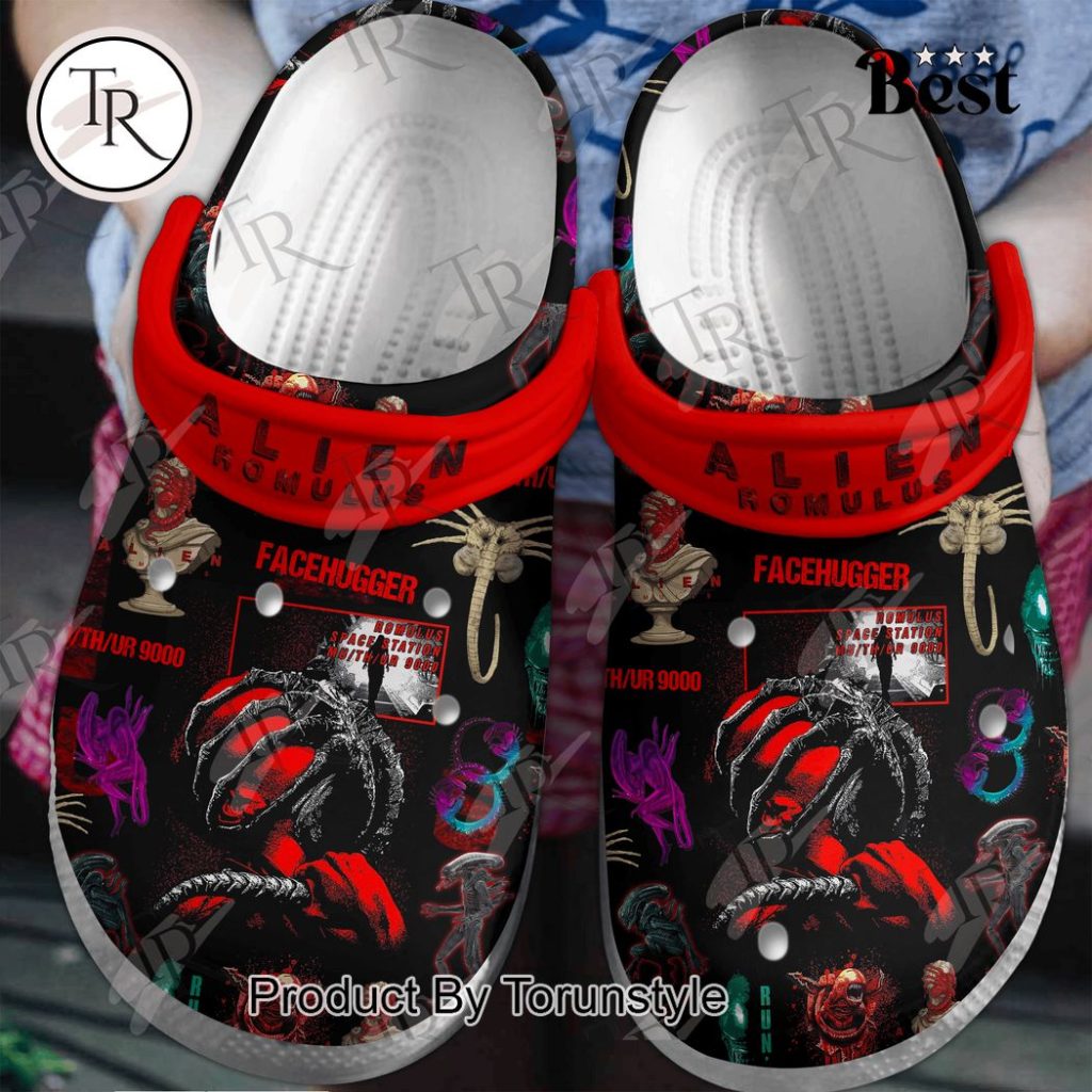 Alien Romulus Facehugger Crocs - Torunstyle