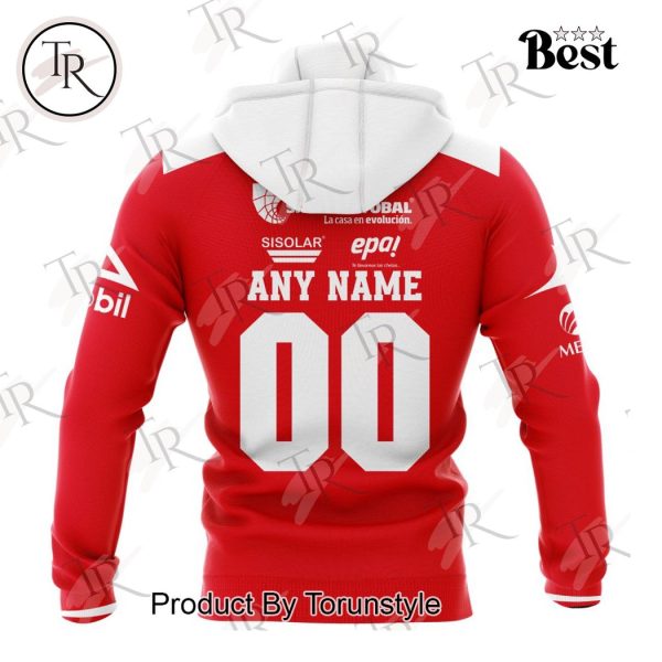 LIGA MX Club Necaxa Personalized 2025 Home Kits Hoodie