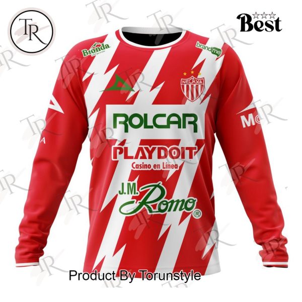 LIGA MX Club Necaxa Personalized 2025 Home Kits Hoodie