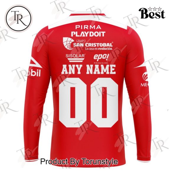 LIGA MX Club Necaxa Personalized 2025 Home Kits Hoodie