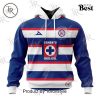 LIGA MX Cruz Azul Personalized 2025 Goalkeeper Home Kits Hoodie