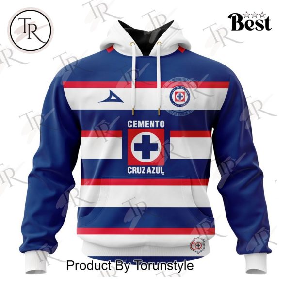 LIGA MX Cruz Azul Personalized 2025 Goalkeeper Away Kits Hoodie