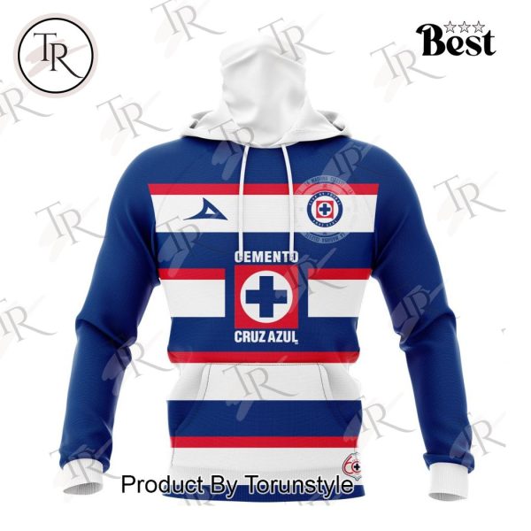 LIGA MX Cruz Azul Personalized 2025 Goalkeeper Away Kits Hoodie