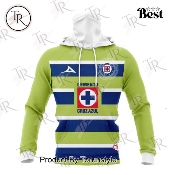 LIGA MX Cruz Azul Personalized 2025 Goalkeeper Home Kits Hoodie