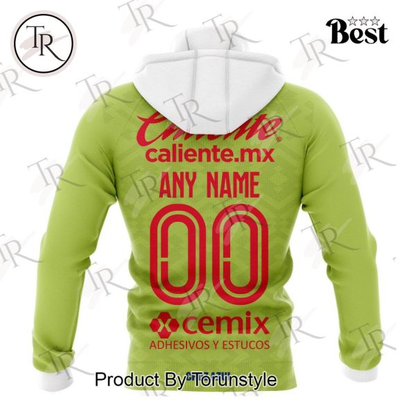 LIGA MX Cruz Azul Personalized 2025 Goalkeeper Home Kits Hoodie