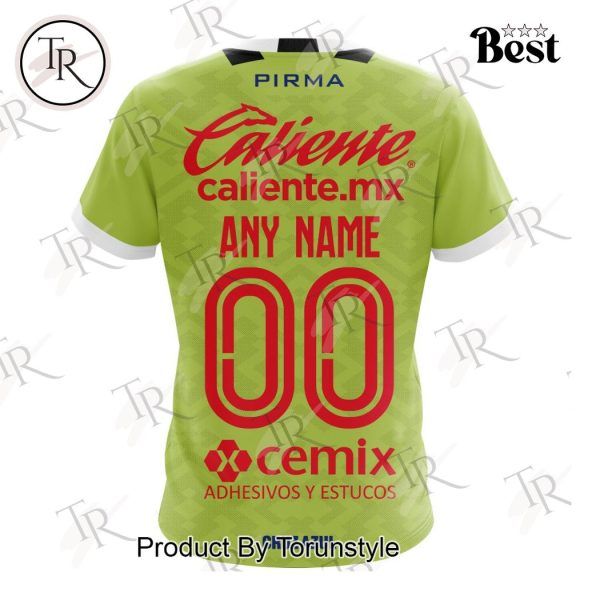 LIGA MX Cruz Azul Personalized 2025 Goalkeeper Home Kits Hoodie