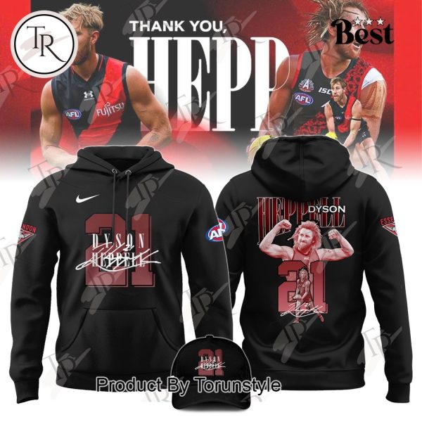 Dyson Heppell Thank You, Hepp Hoodie, Cap